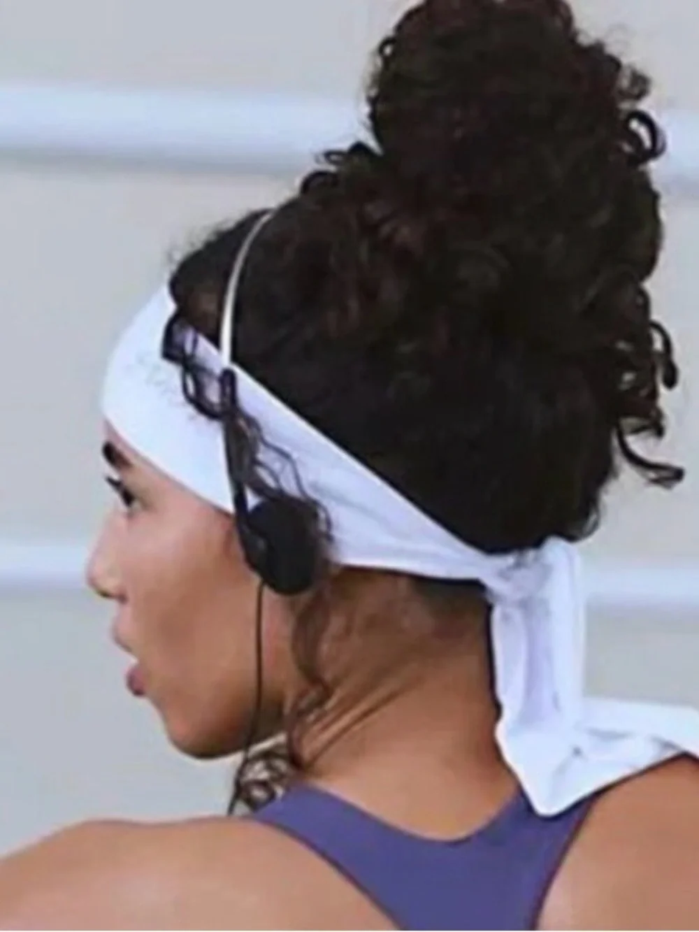 Free People Tie Game Soft Headband. NWT. White.